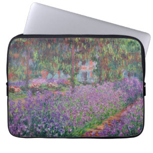 Claude Monet   The Artist's Garden at Giverny Laptop Sleeve