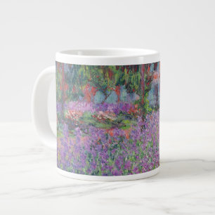 Claude Monet   The Artist's Garden at Giverny Large Coffee Mug