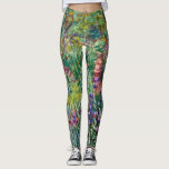 Claude Monet - The Artist's Garden at Giverny Leggings<br><div class="desc">Claude Monet - The Artist's Garden at Giverny</div>