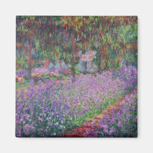 Claude Monet   The Artist's Garden at Giverny Magnet