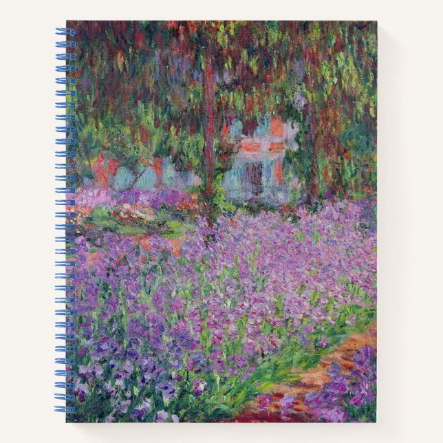 Claude Monet | The Artist's Garden at Giverny Notebook (Front)