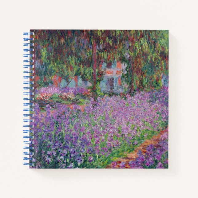Claude Monet | The Artist's Garden at Giverny Notebook (Front)