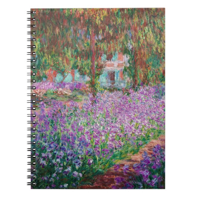 Claude Monet - The Artist's Garden at Giverny Notebook (Front)