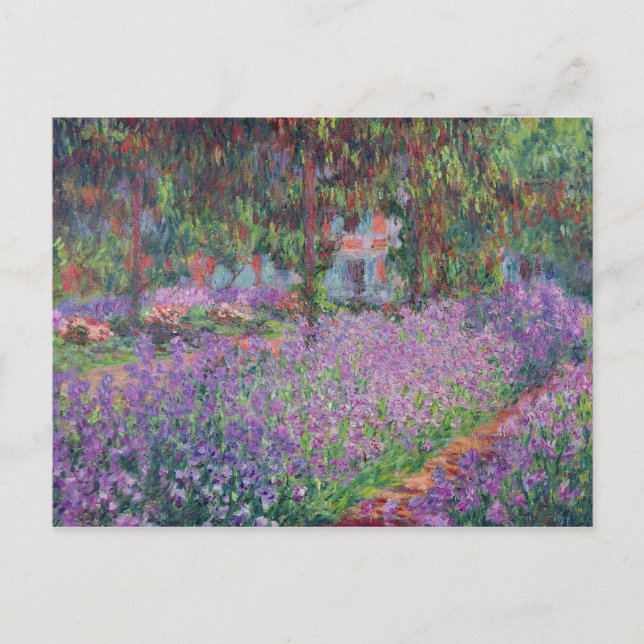 Claude Monet | The Artist's Garden at Giverny Postcard (Front)