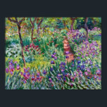 Claude Monet - The Artist's Garden at Giverny Poster<br><div class="desc">Claude Monet - The Artist's Garden at Giverny</div>