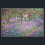 Claude Monet - The Artist's Garden at Giverny Tissue Paper<br><div class="desc">The Artist's Garden at Giverny / Le Jardin de l'artiste a Giverny - Claude Monet,  1900</div>
