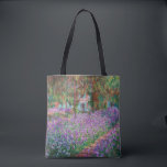 Claude Monet - The Artist's Garden at Giverny Tote Bag<br><div class="desc">The Artist's Garden at Giverny / Le Jardin de l'artiste a Giverny - Claude Monet,  1900</div>