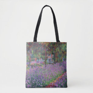 Claude Monet   The Artist's Garden at Giverny Tote Bag