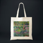 Claude Monet - The Artist's Garden at Giverny Tote Bag<br><div class="desc">Claude Monet - The Artist's Garden at Giverny</div>