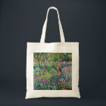 Claude Monet - The Artist's Garden at Giverny Tote Bag<br><div class="desc">Claude Monet - The Artist's Garden at Giverny</div>