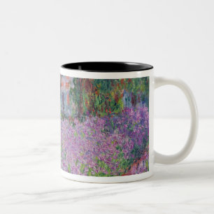 Claude Monet   The Artist's Garden at Giverny Two-Tone Coffee Mug