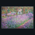 Claude Monet - The Artist's Garden at Giverny Wrapping Paper Sheet<br><div class="desc">The Artist's Garden at Giverny / Le Jardin de l'artiste a Giverny - Claude Monet,  1900</div>
