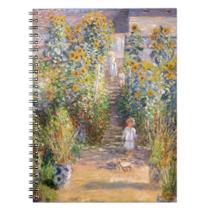 Claude Monet The Artist's Garden at Vétheuil, 1880 Notebook