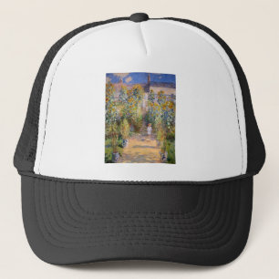 Claude Monet The Artist's Garden at Vétheuil, 1880 Trucker Hat