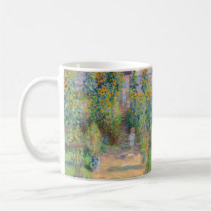 Claude Monet - The Artist's Garden at Vetheuil Coffee Mug