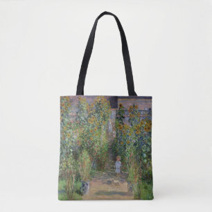 Claude Monet   The Artist's Garden at Vetheuil Tote Bag