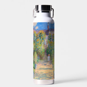 Claude Monet - The Artist's Garden at Vetheuil Water Bottle