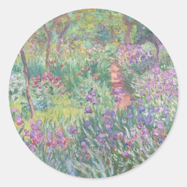 CLAUDE MONET "THE ARTIST'S GARDEN" ENVELOPE SEAL (Front)