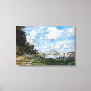 Claude Monet - The Basin at Argenteuil Canvas Print