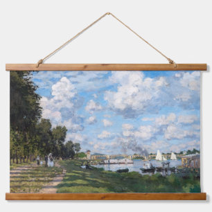 Claude Monet - The Basin at Argenteuil Hanging Tapestry