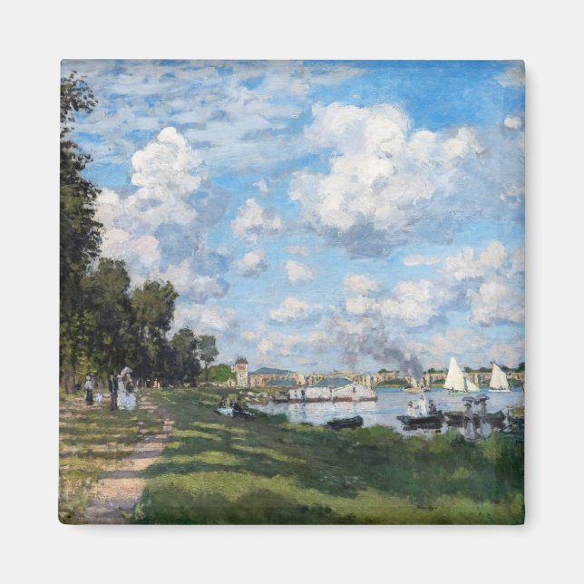 Claude Monet - The Basin at Argenteuil Magnet (Front)