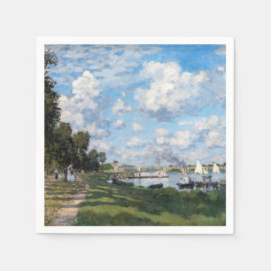 Claude Monet - The Basin at Argenteuil Napkin