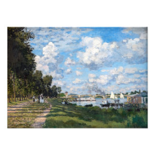 Claude Monet - The Basin at Argenteuil Photo Print