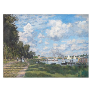Claude Monet - The Basin at Argenteuil Tablecloth