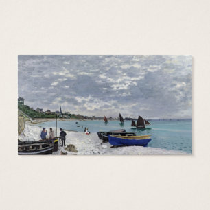 Claude Monet   The Beach at Sainte-Adresse