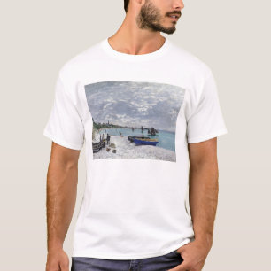 Claude Monet   The Beach at Sainte-Adresse T-Shirt