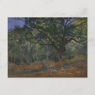 Claude Monet   The Bodmer Oak, Fontainebleau Fores Postcard