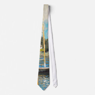 Claude Monet The Bridge at Argenteuil (1874) Tie
