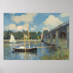Claude Monet   The Bridge at Argenteuil Poster