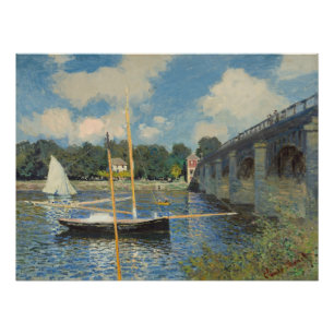 Claude Monet   The Bridge at Argenteuil Poster