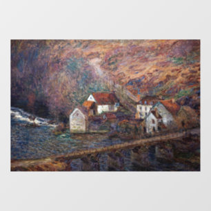 Claude Monet - The Bridge at Vervy Window Cling
