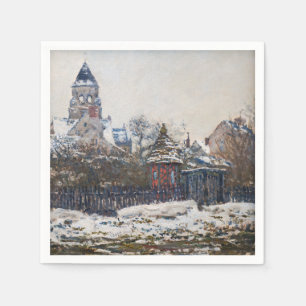 Claude Monet - The Church at Vetheuil Napkin