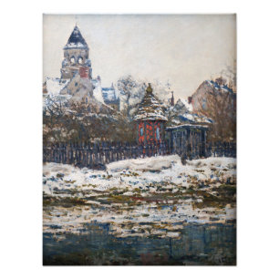 Claude Monet - The Church at Vetheuil Photo Print