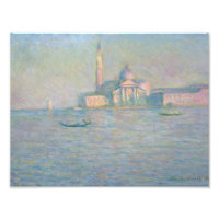 Claude Monet - The Church of San Giorgio Maggiore,
