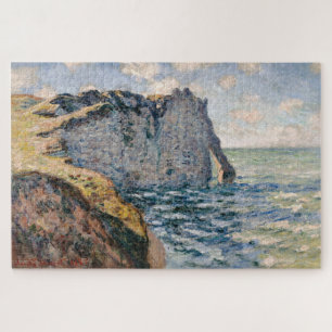 Claude Monet The Cliff of Aval Étretat Jigsaw Puzzle