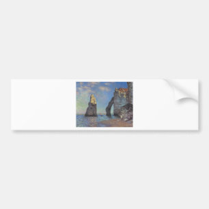 Claude Monet The Cliffs at Etretat Destiny Gifts Bumper Sticker