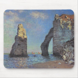 Claude Monet The Cliffs at Etretat Destiny Gifts Mouse Mat