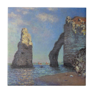 Claude Monet The Cliffs at Etretat Destiny Gifts Tile