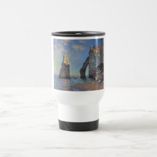 Claude Monet The Cliffs at Etretat Destiny Gifts Travel Mug