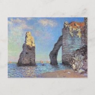 Claude Monet // The Cliffs at Etretat Postcard