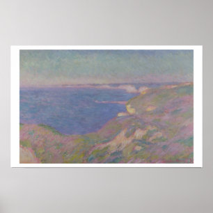 Claude Monet   The Cliffs Near Dieppe Poster
