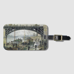 Claude Monet The Coalmen Luggage Tag