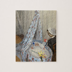 Claude Monet The Cradle, Camille with Son Jean Jigsaw Puzzle