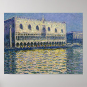 Claude Monet - The Doges Palace Poster