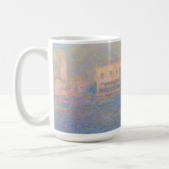Claude Monet | The Doge's Palace Seen from San Gio Coffee Mug (Left)
