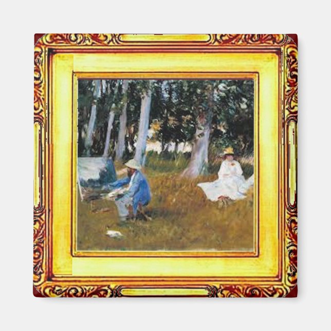 Claude Monet, The Edge of a Wood Magnet (Front)